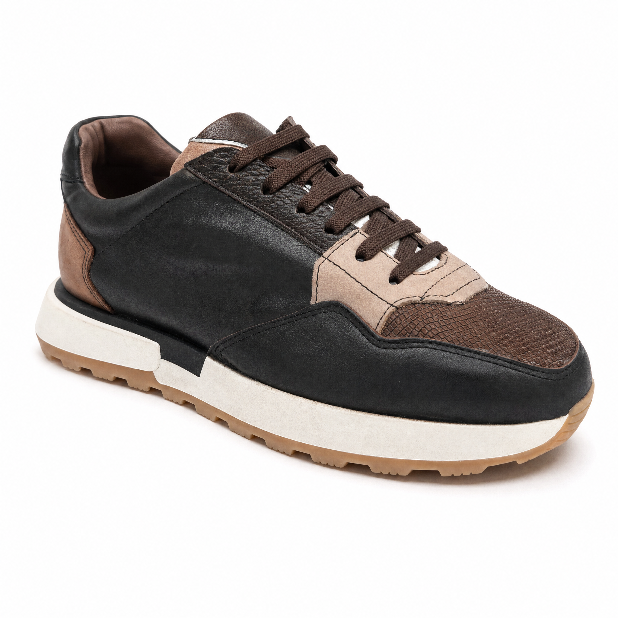 Marco Benetti deri sneaker